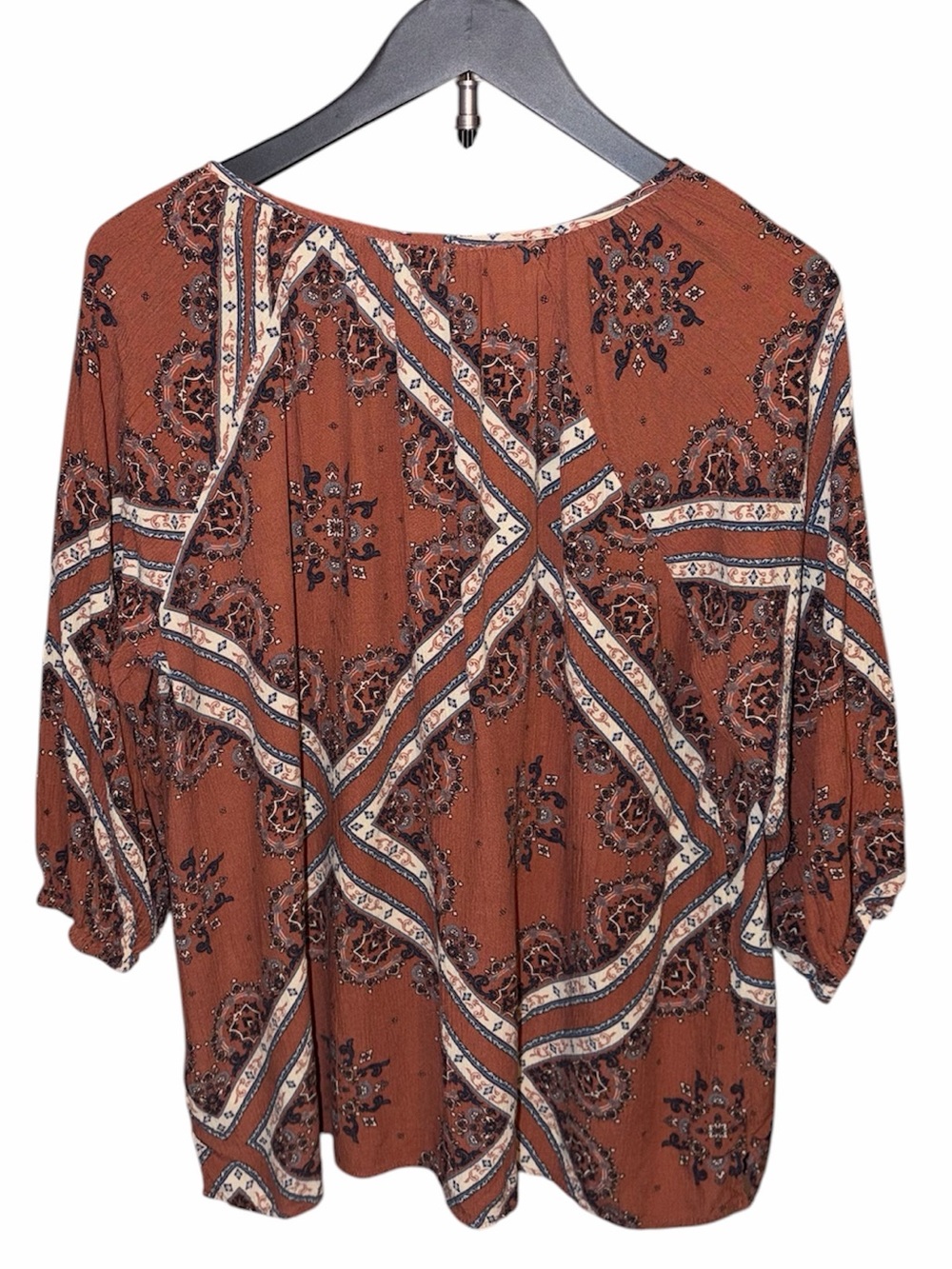 EUC Boho Top Bundle 3pc Free People Inspired Flowy Spring Blouses - Picture 5 of 6